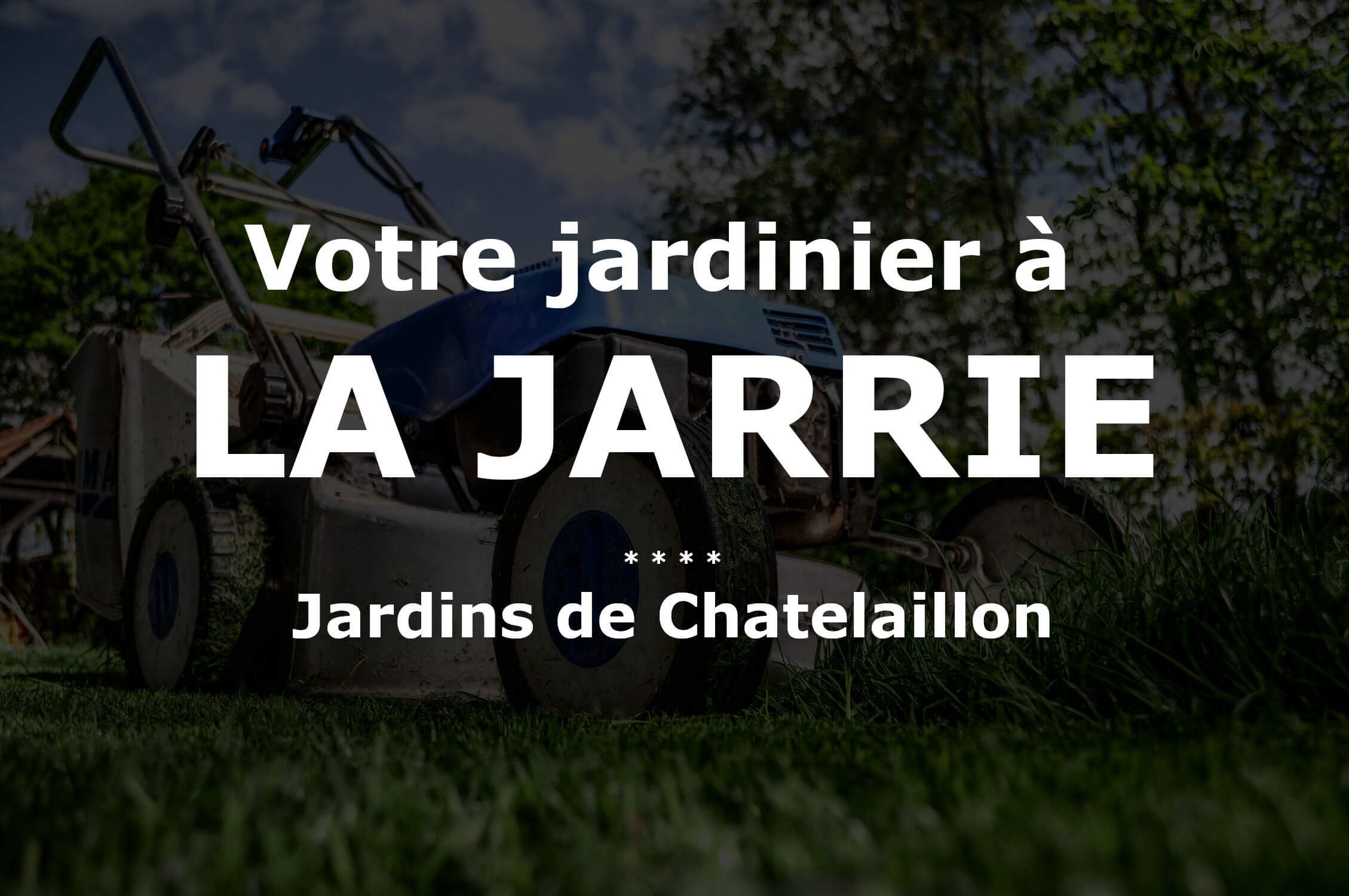 Jardinier La Jarrie